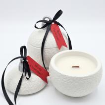 Küünal Christmas Bauble Classic MINI - Valge / Hõbedane / Talvine Võlu